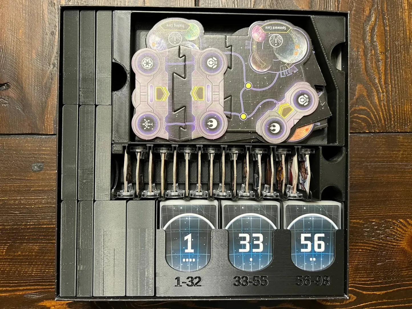 Star Wars Outer Rim with Unfinished Business Board Game Insert / Organizer