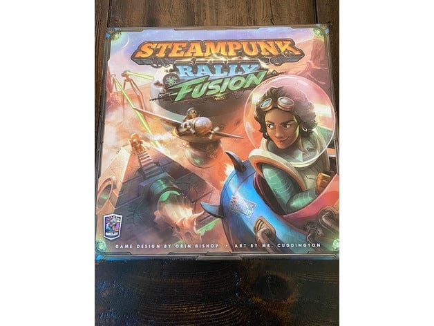 Steampunk Rally Fusion Board Game Insert / Organizer