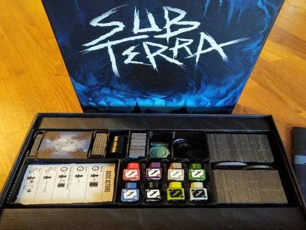 Sub Terra Board Game Insert / Organizer