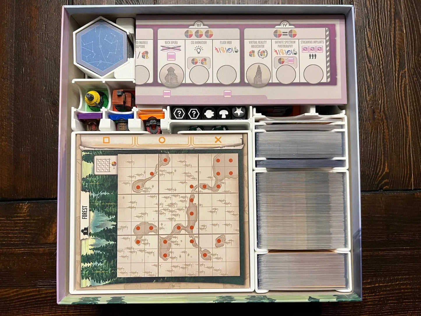 Tapestry with All 3 Expansions Board Game Insert / Organizer