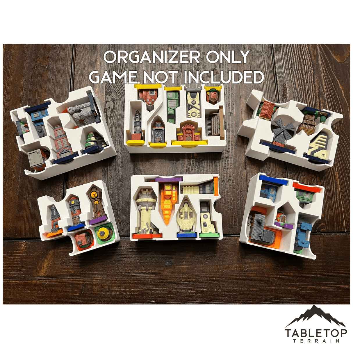 Tapestry with All 3 Expansions Board Game Insert / Organizer