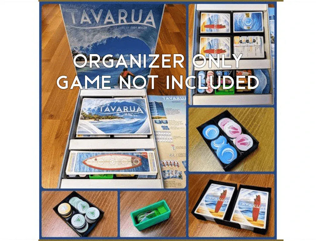 Tavarua Board Game Insert / Organizer
