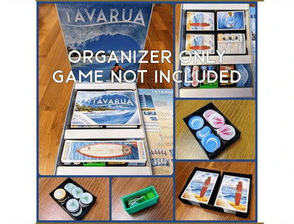 Tavarua Board Game Insert / Organizer