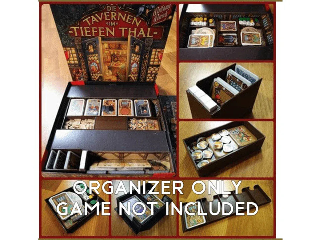 Taverns of Tiefenthal Board Game Insert / Organizer