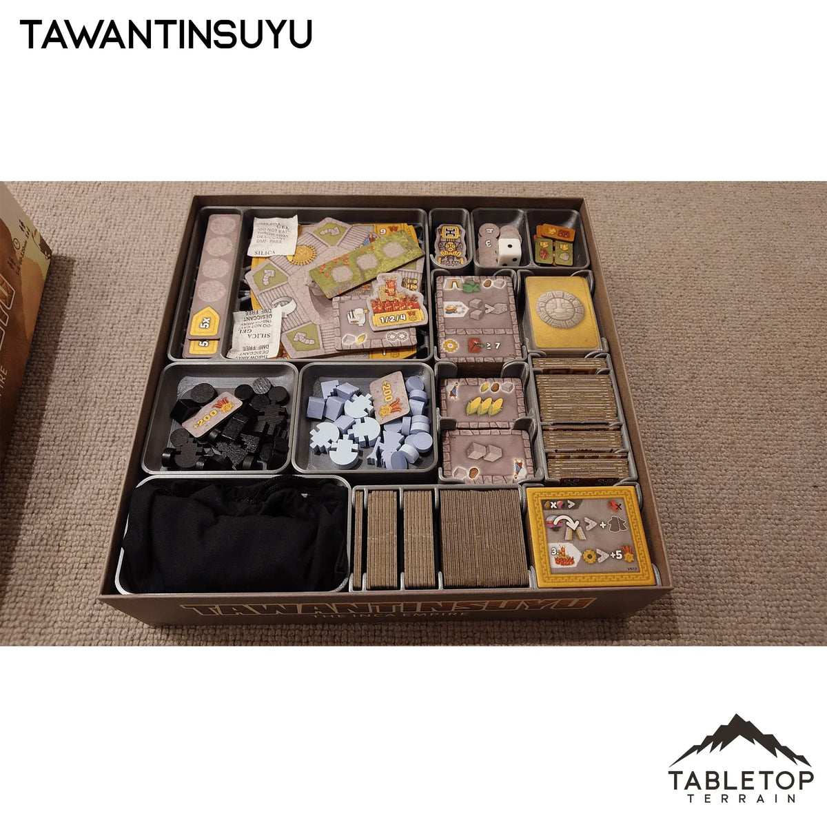 Tawantinsuyu Board Game Insert / Organizer