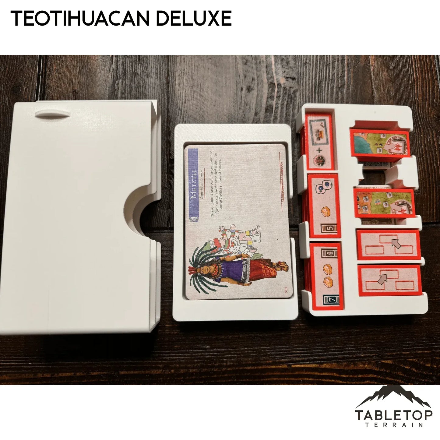 Teotihuacan Deluxe Master Set Board Game Insert / Organizer