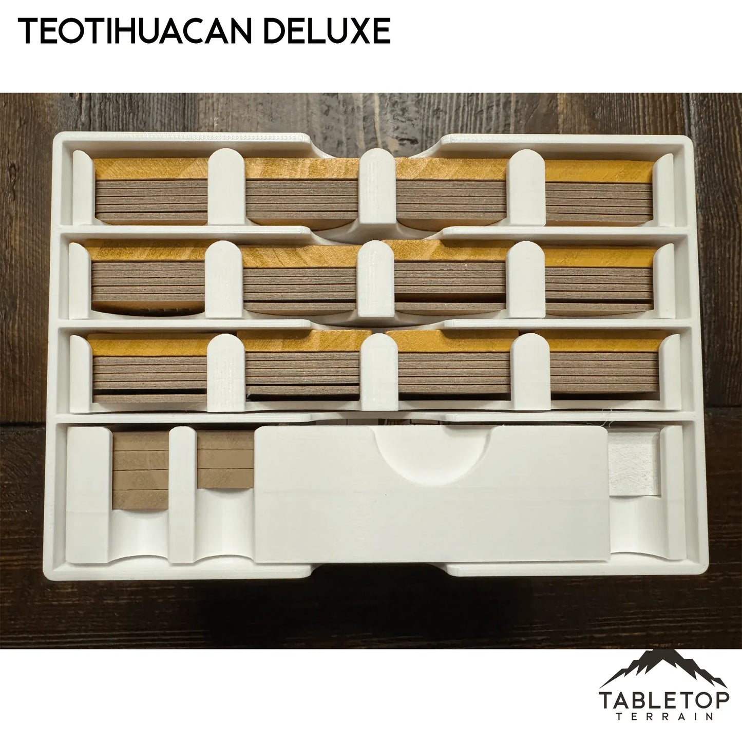 Teotihuacan Deluxe Master Set Board Game Insert / Organizer
