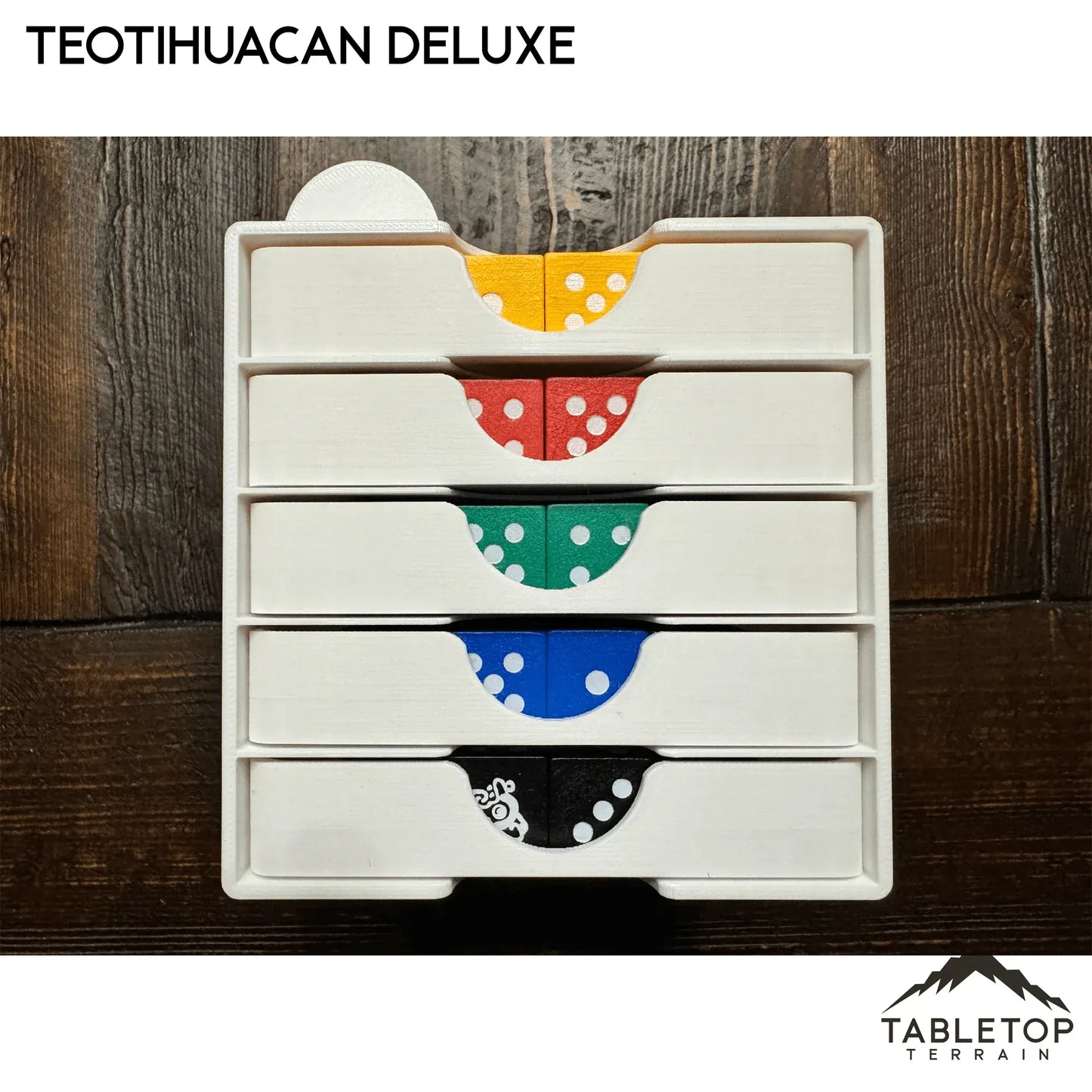 Teotihuacan Deluxe Master Set Board Game Insert / Organizer