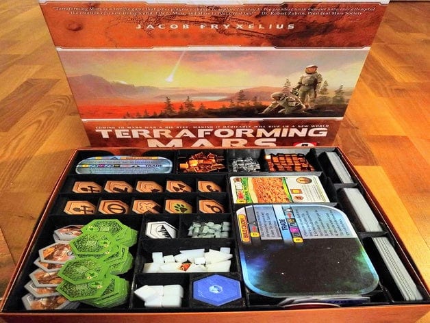 Terraforming Mars with all Expansions Board Game Insert / Organizer
