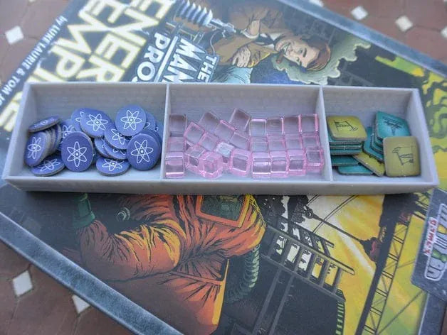 The Manhattan Project Energy Empire Board Game Insert / Organizer