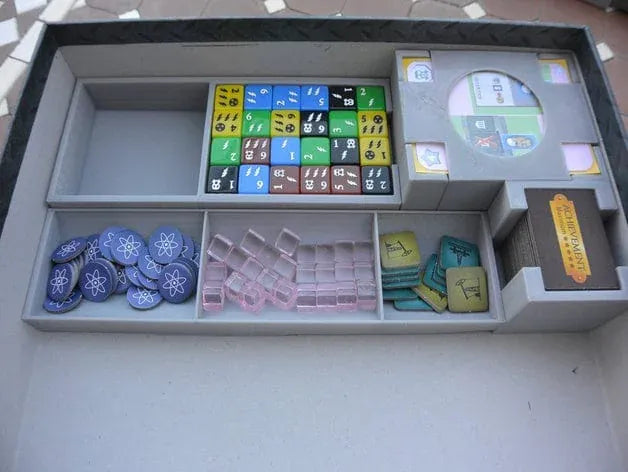 The Manhattan Project Energy Empire Board Game Insert / Organizer