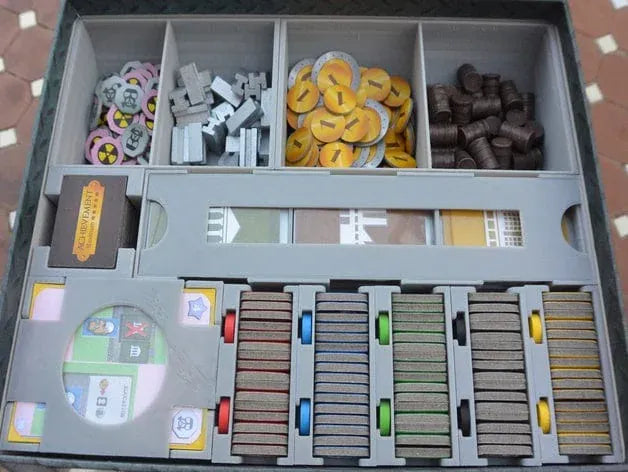 The Manhattan Project Energy Empire Board Game Insert / Organizer