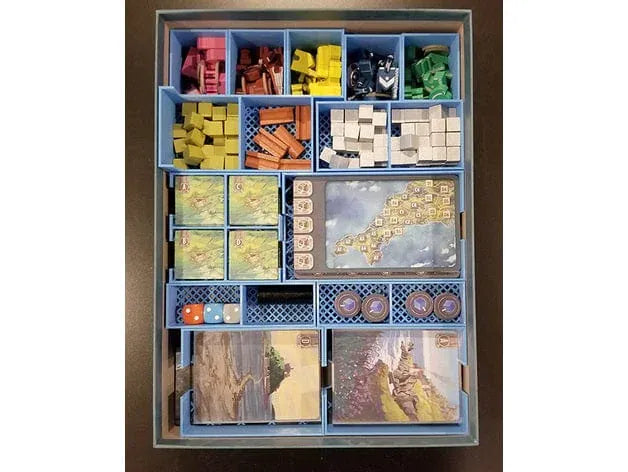 Tinners' Trail Board Game Insert / Organizer