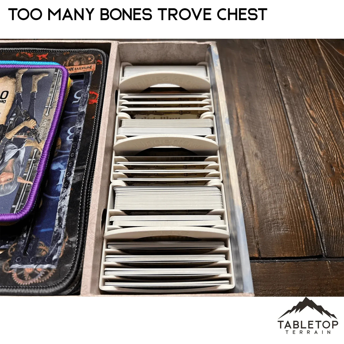 Too Many Bones Trove Chest Board Game Insert / Organizer