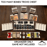 Too Many Bones Trove Chest Board Game Insert / Organizer
