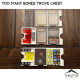 Too Many Bones Trove Chest Board Game Insert / Organizer