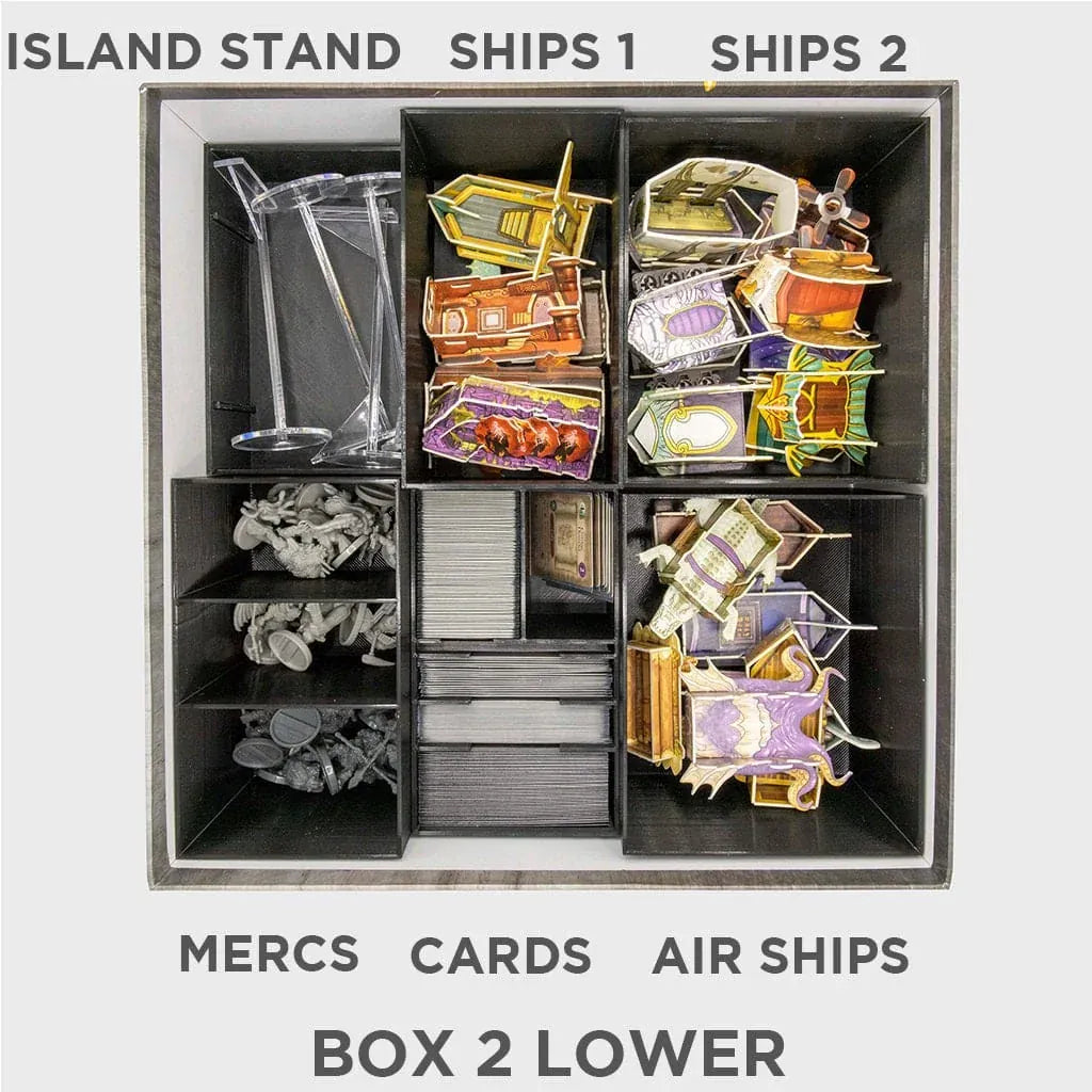 Ultimate Heroes of Land, Air, and Sea Organizer/Insert