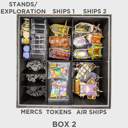 Ultimate Heroes of Land, Air, and Sea Organizer/Insert