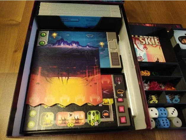 Under Falling Skies Board Game Insert / Organizer