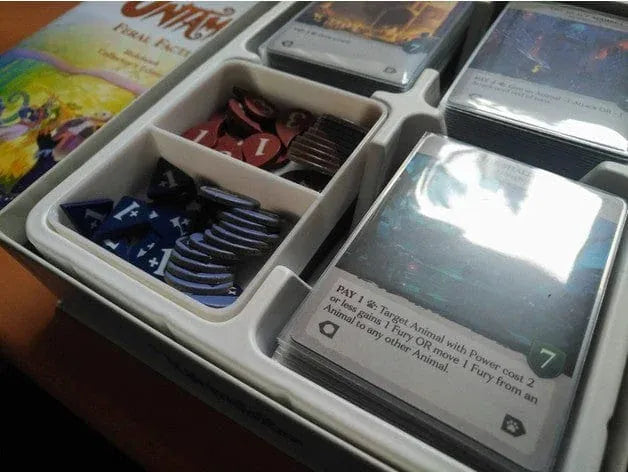 Untamed Feral Factions Board Game Insert / Organizer