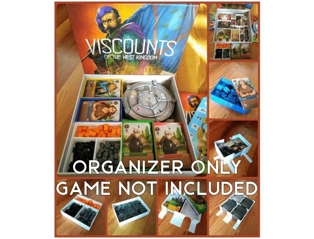 Viscounts of the West Kingdom Board Game Insert / Organizer
