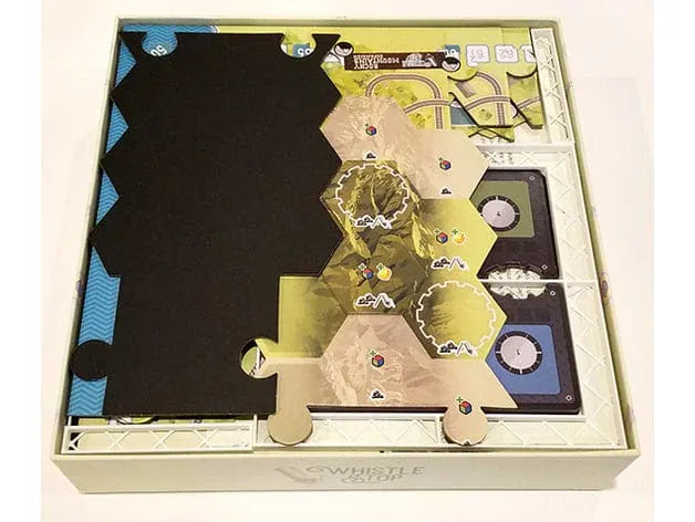 Whistle Stop + Rocky Mountain Expansion Board Game Insert / Organizer