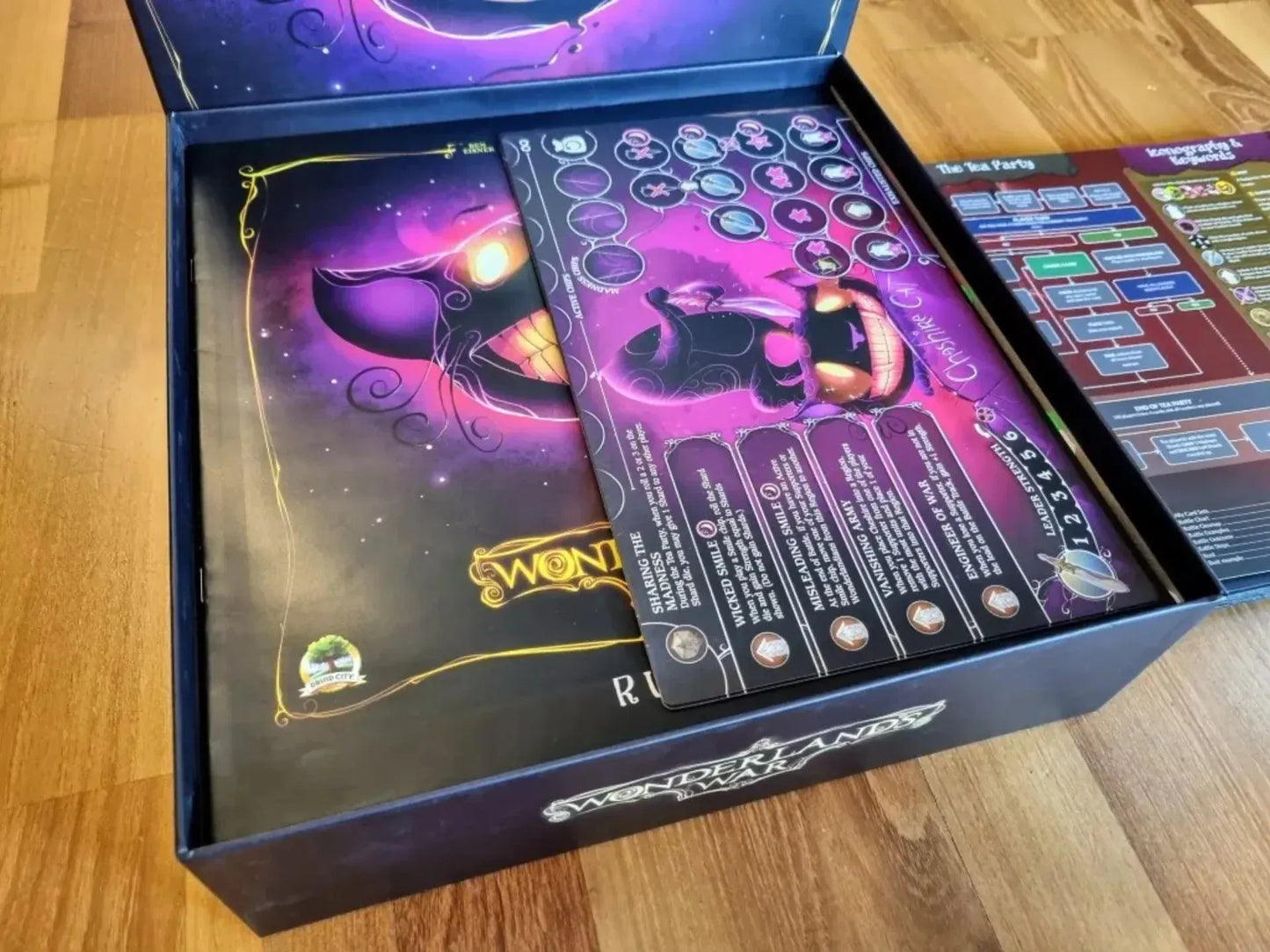 Wonderland's War Board Game Insert / Organizer