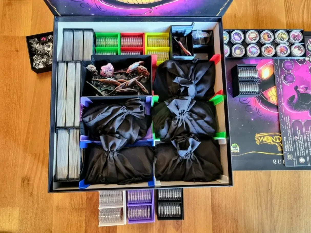Wonderland's War Board Game Insert / Organizer