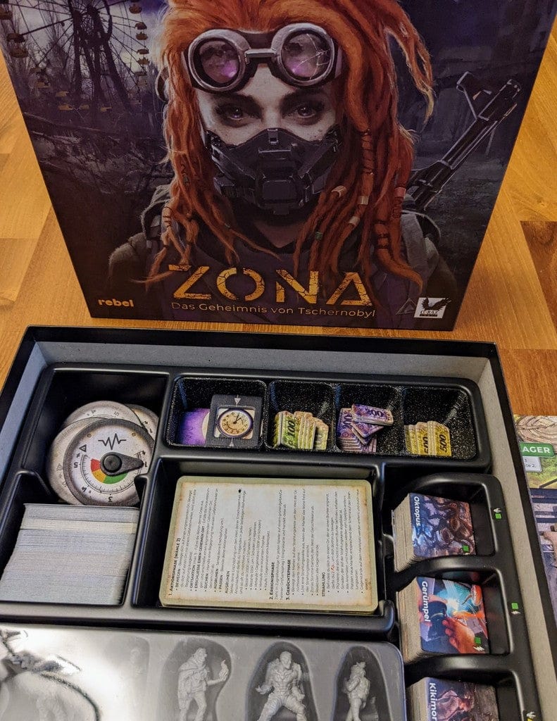 Zona Board Game Insert / Organizer