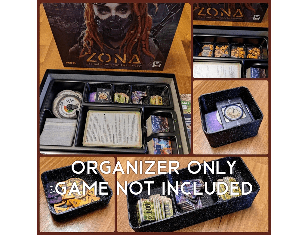Zona Board Game Insert / Organizer