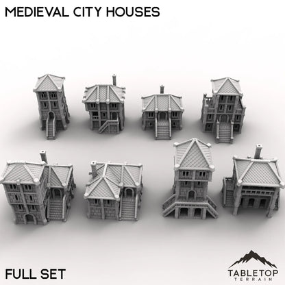 Medieval City Houses
