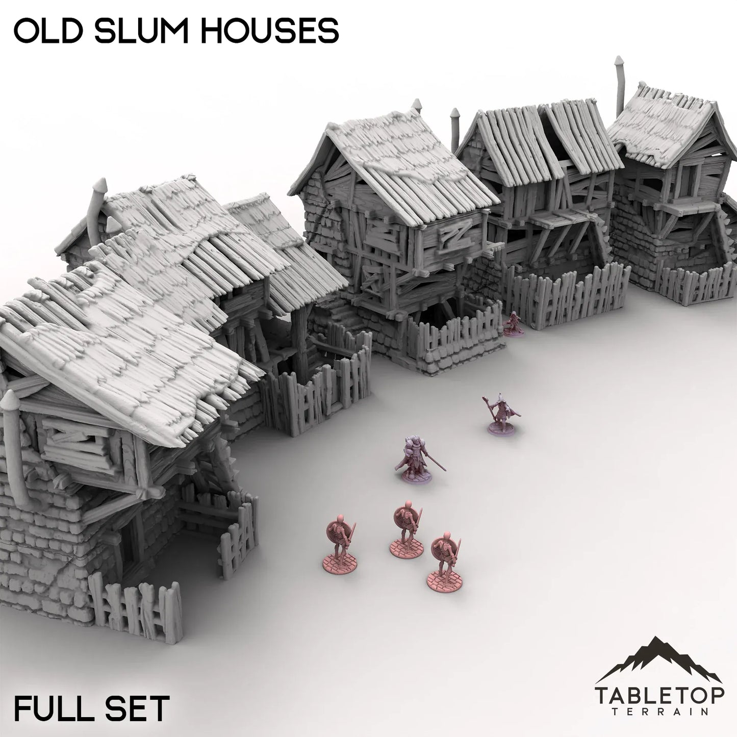 Old Slum Houses