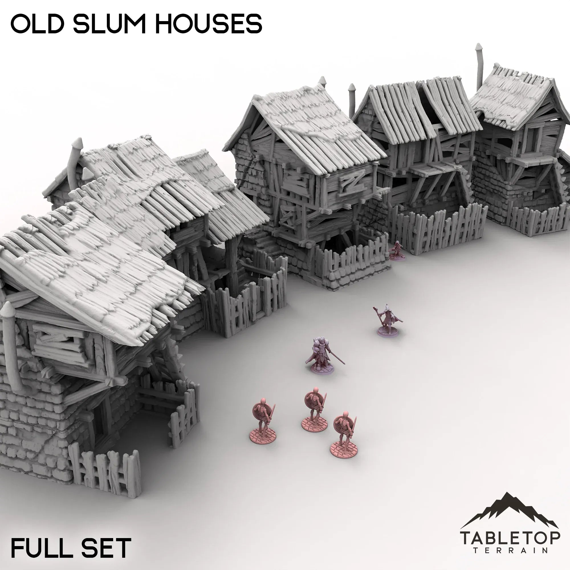 Old Slum Houses