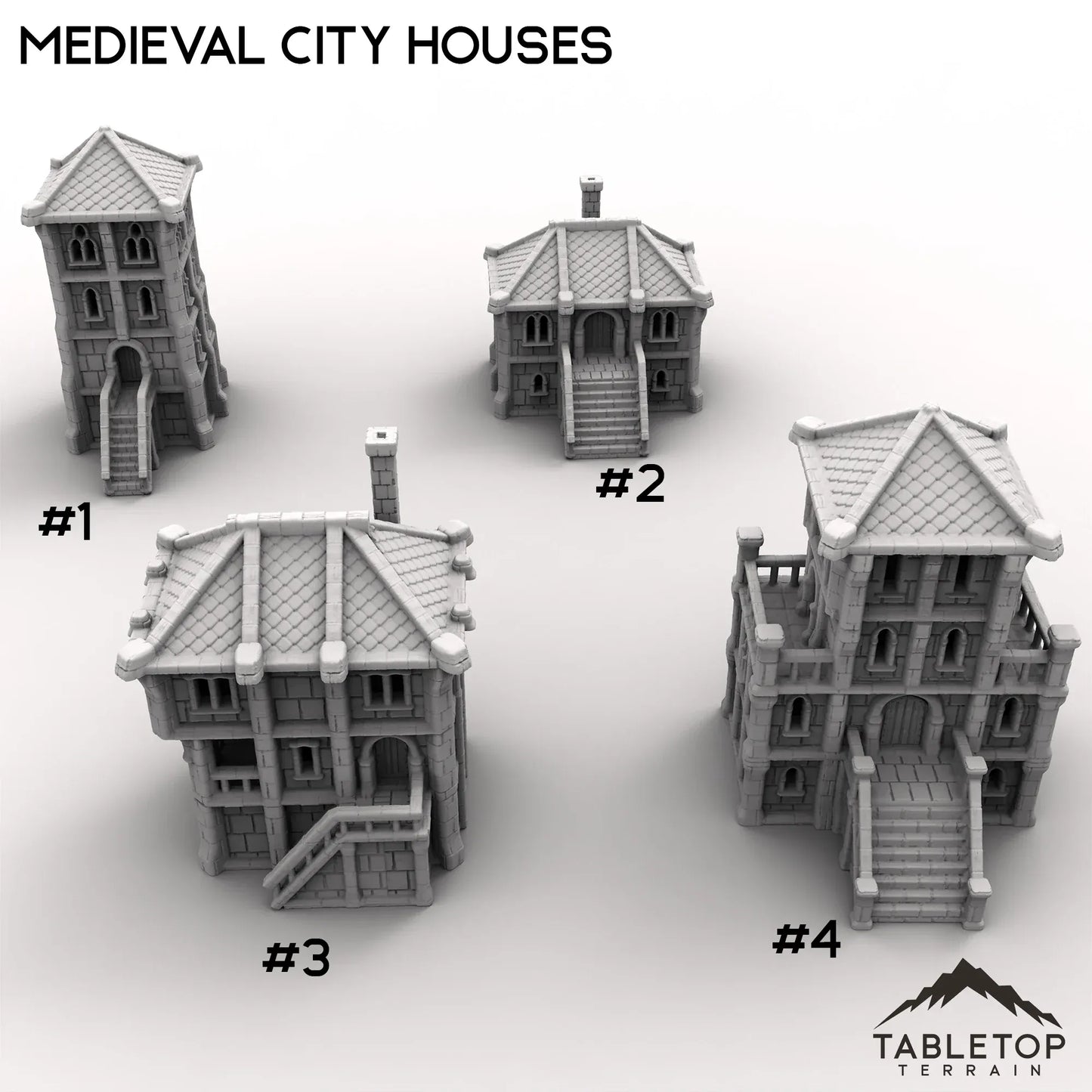 Medieval City Houses