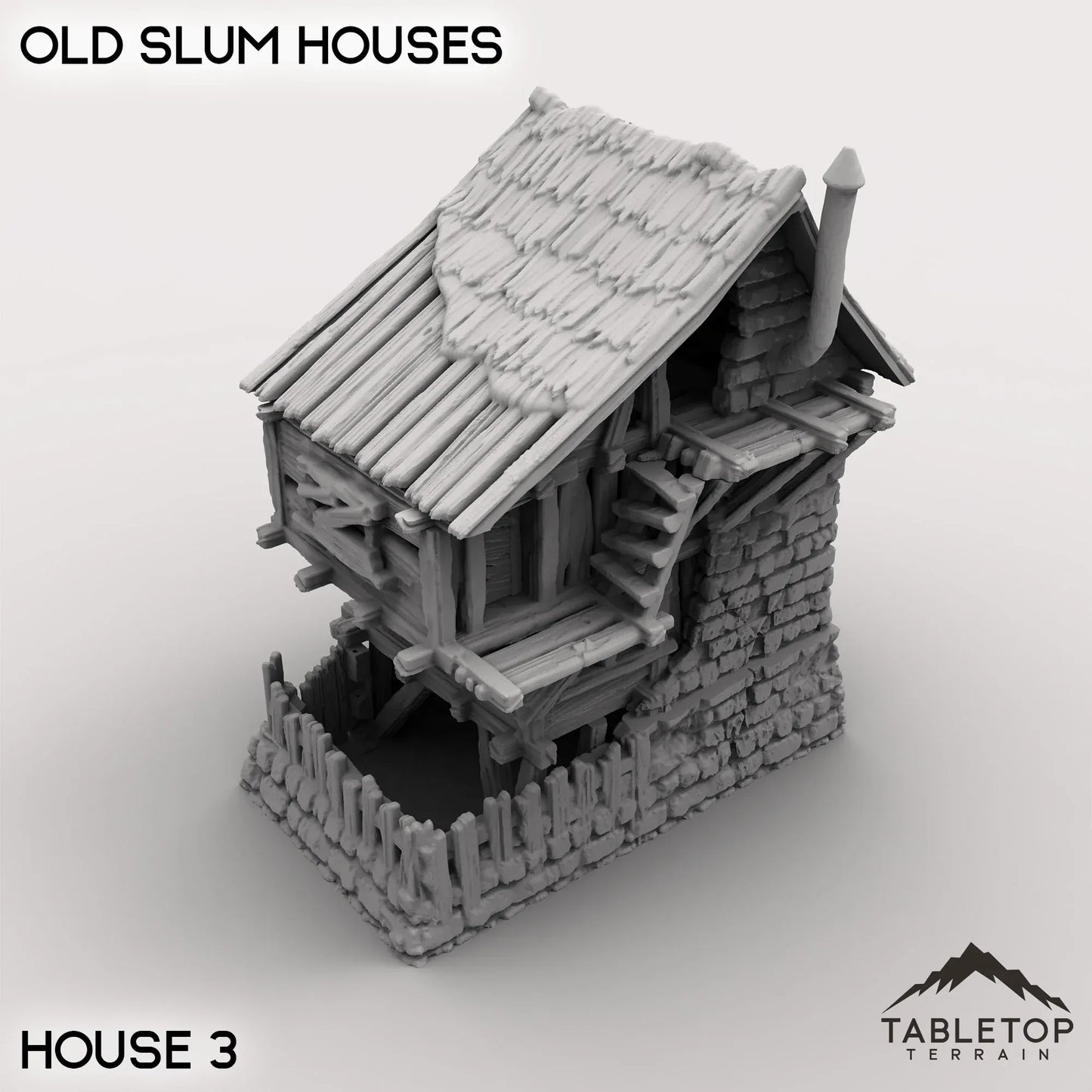 Old Slum Houses