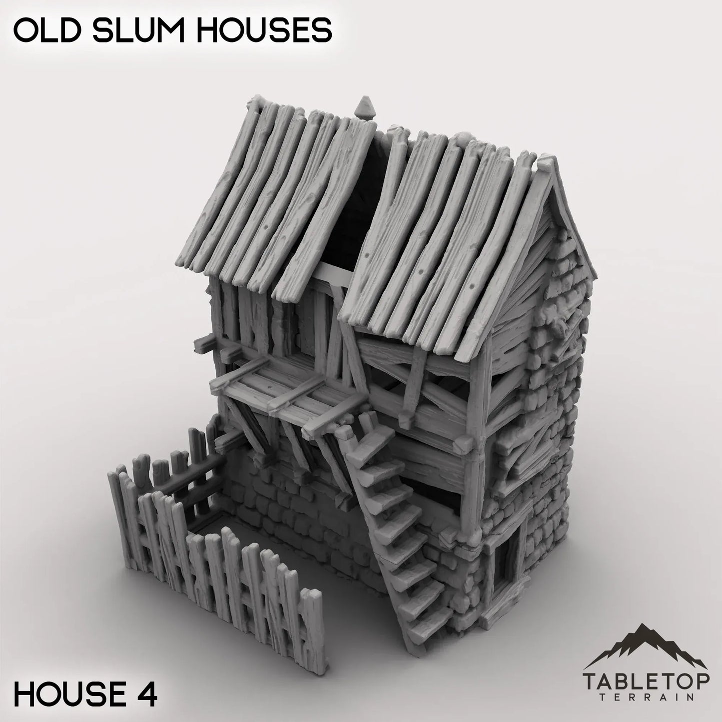 Old Slum Houses