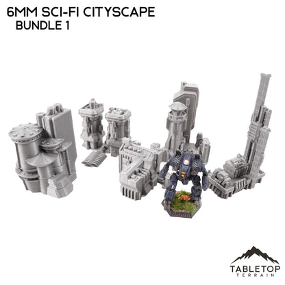 6mm Sci-Fi Cityscape Bundle 1