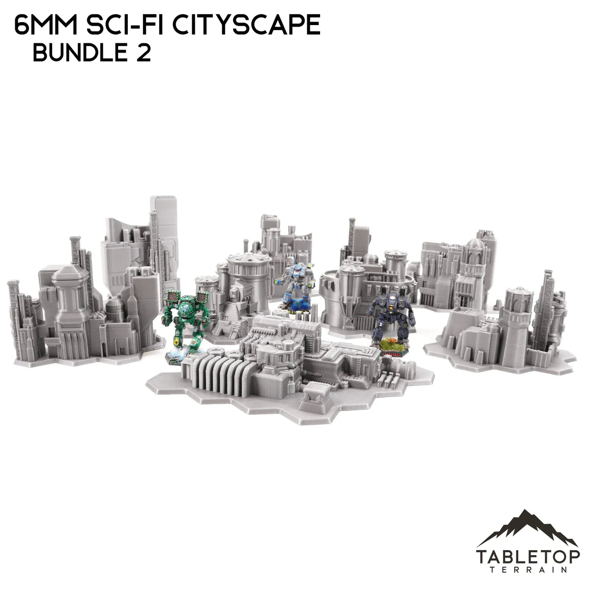 6mm Sci-Fi Cityscape Bundle 2