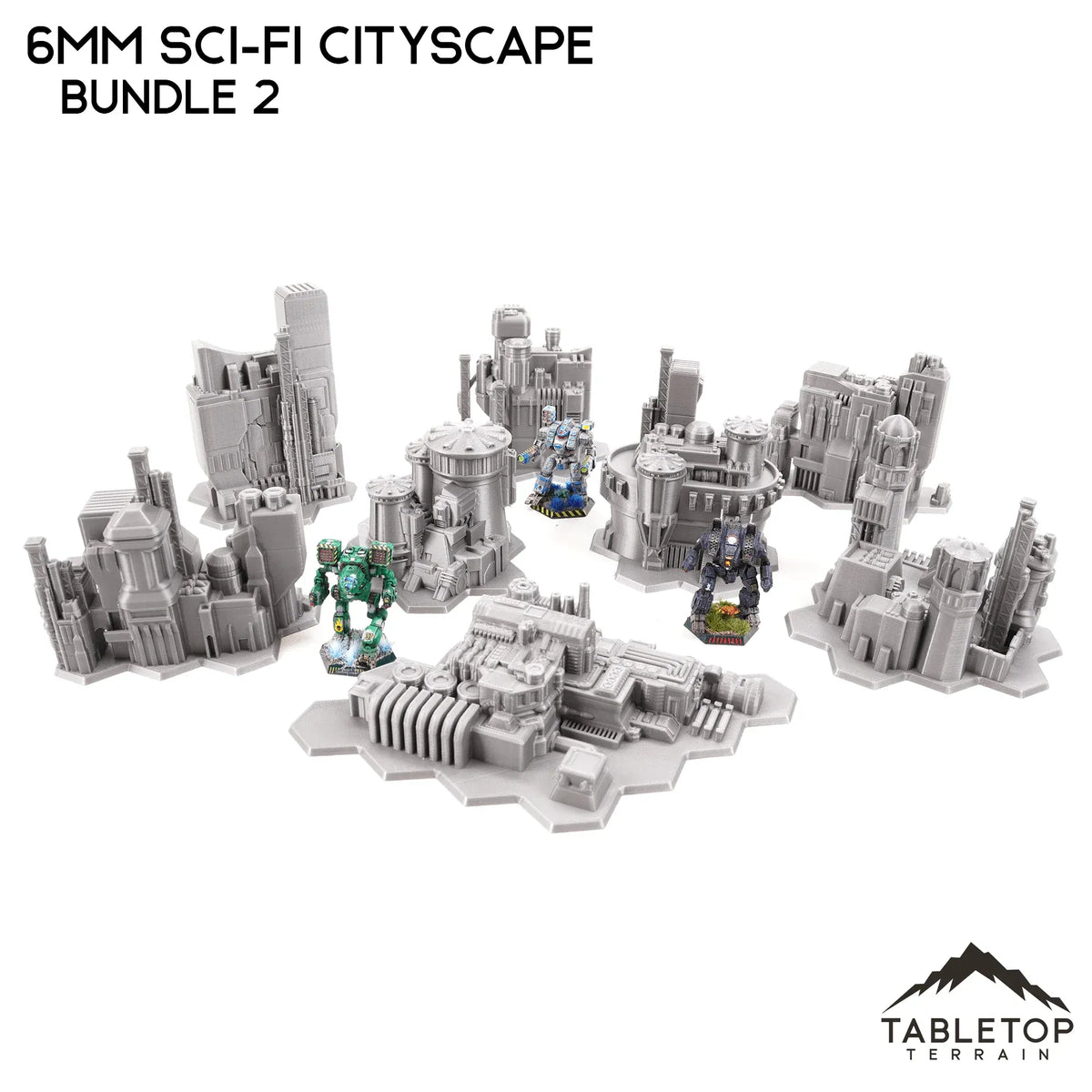 6mm Sci-Fi Cityscape Bundle 2