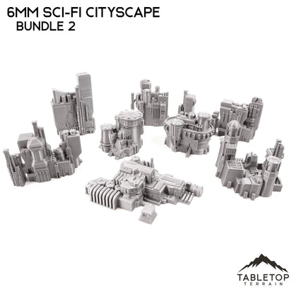 6mm Sci-Fi Cityscape Bundle 2