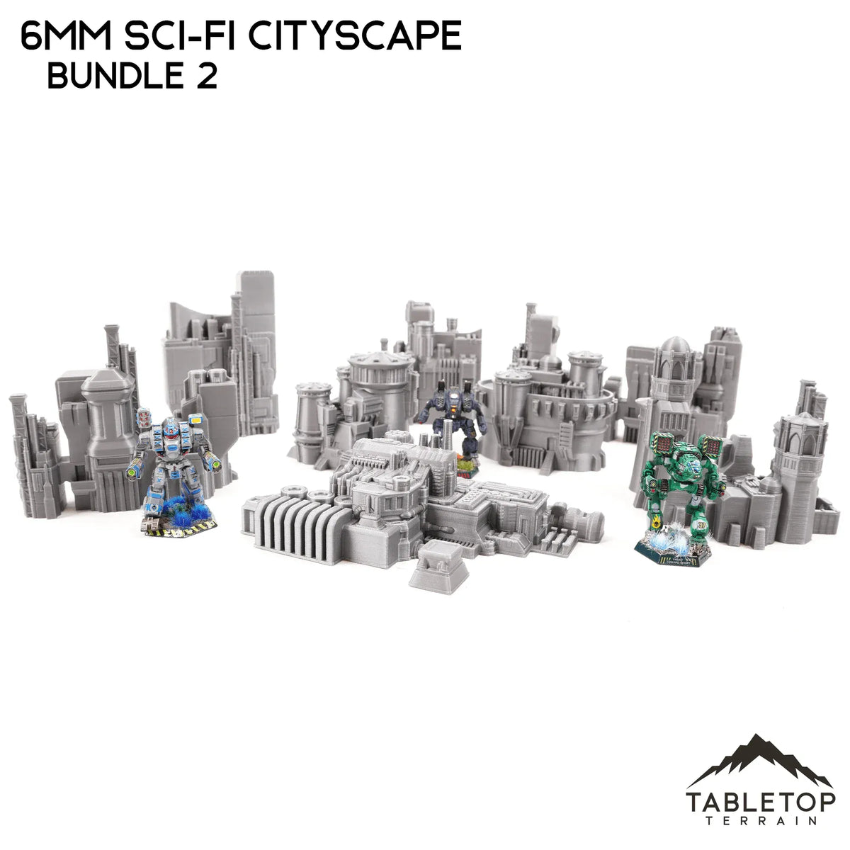 6mm Sci-Fi Cityscape Bundle 2