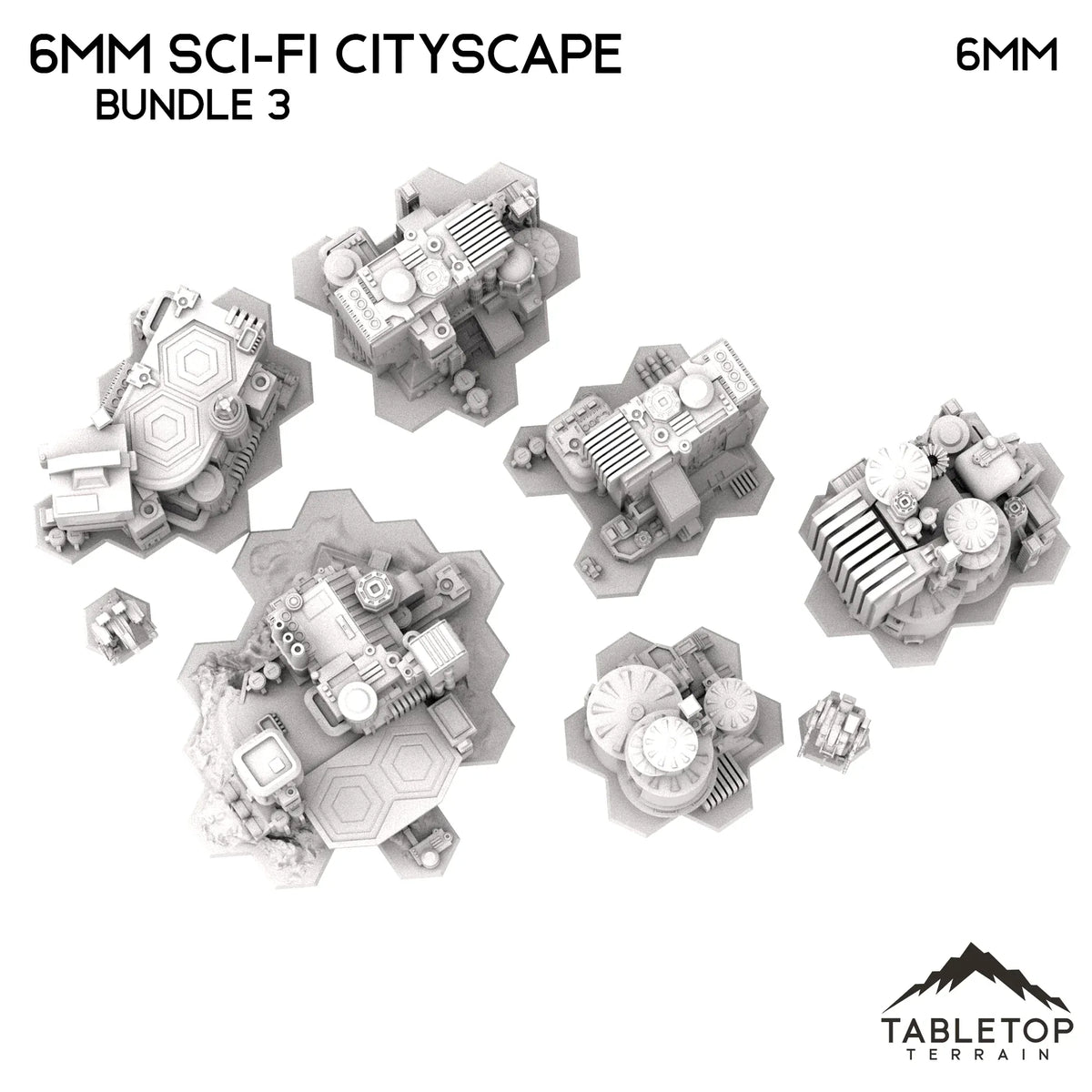 6mm Sci-Fi Cityscape Bundle 3