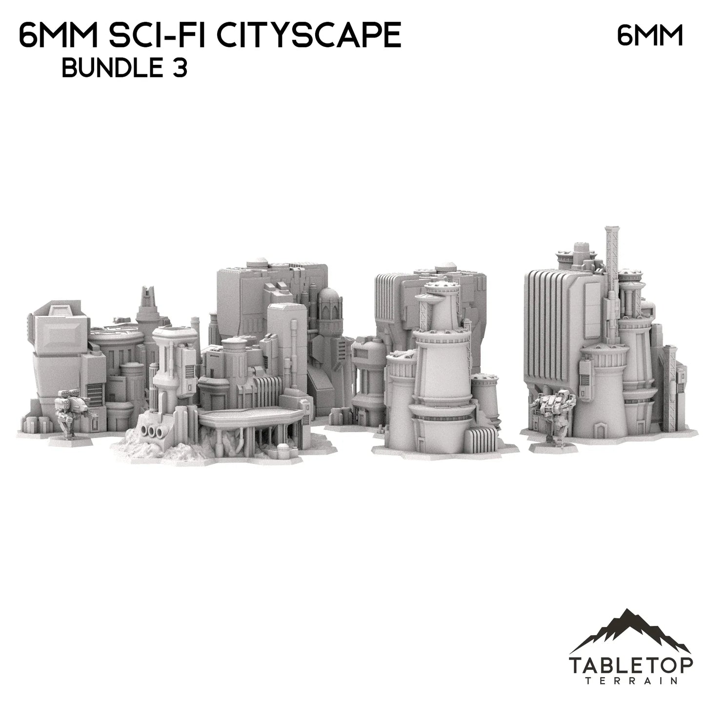 6mm Sci-Fi Cityscape Bundle 3
