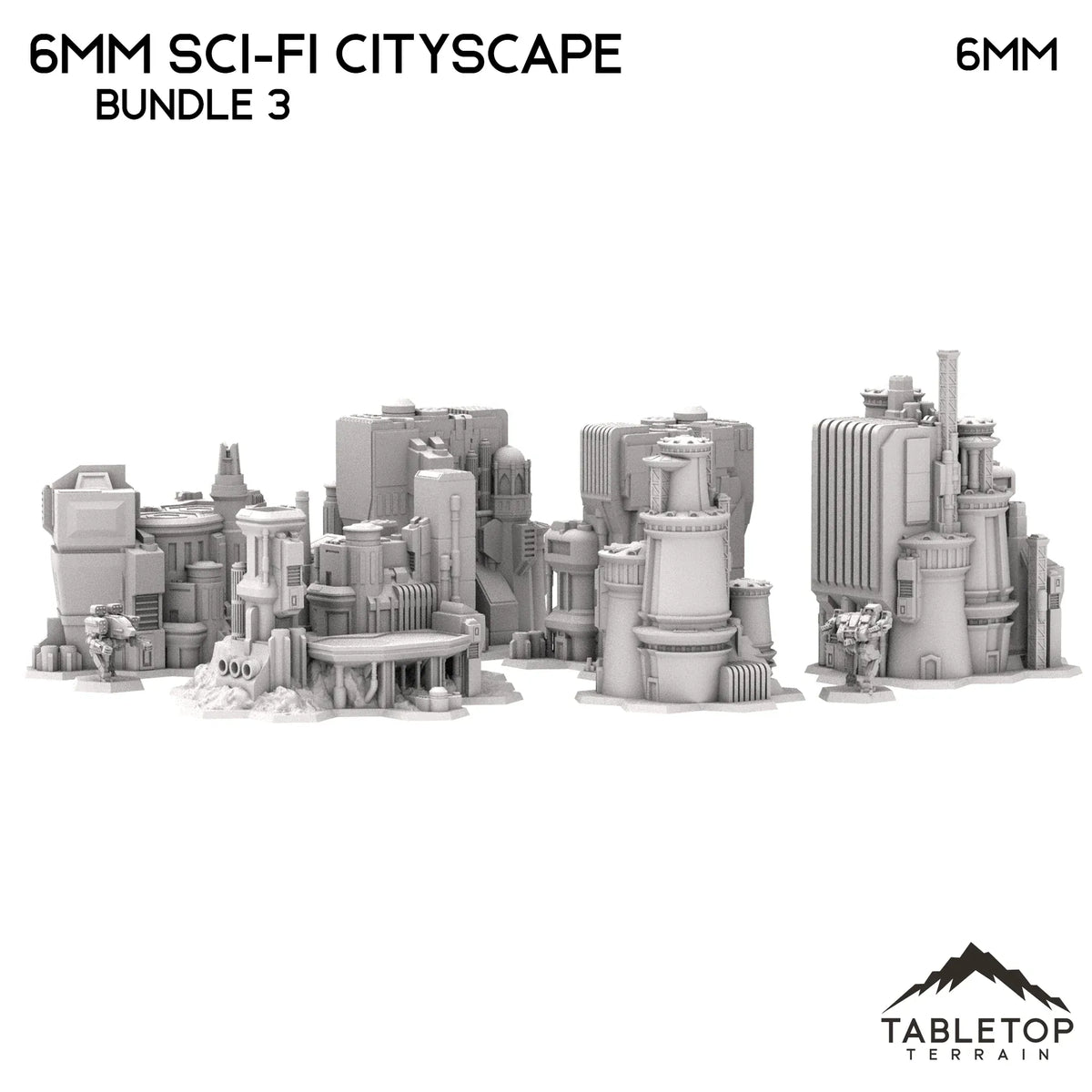 6mm Sci-Fi Cityscape Bundle 3