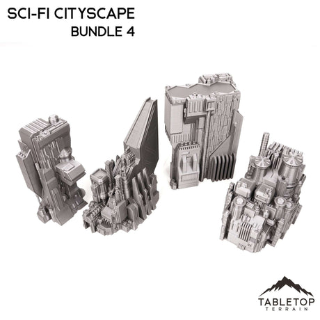 6mm Sci-Fi Cityscape Bundle 4