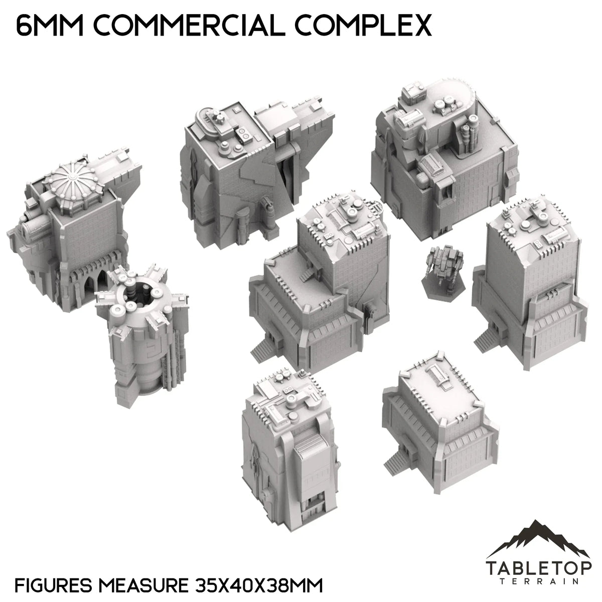 6mm Sci-Fi Commercial Complex Bundle 1