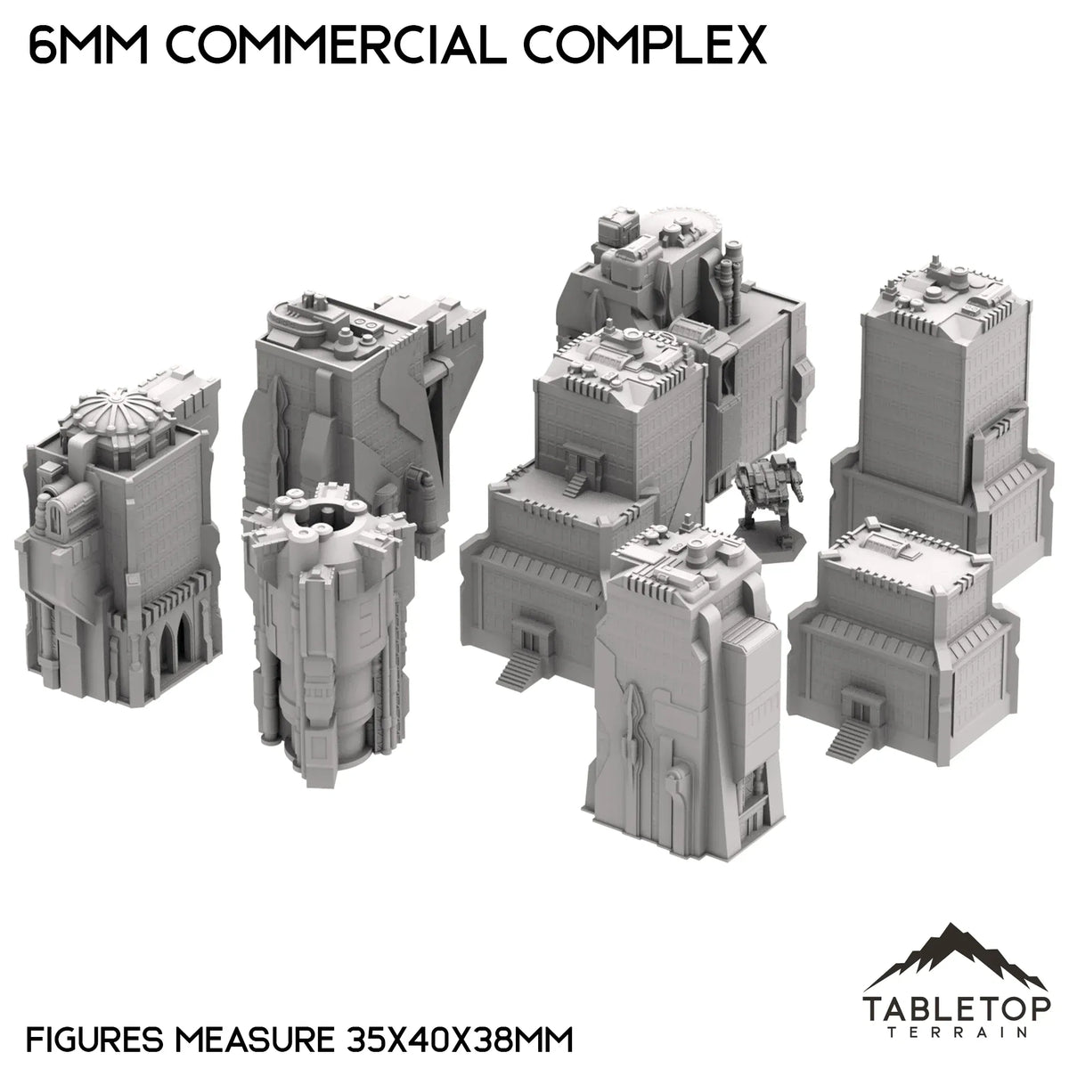 6mm Sci-Fi Commercial Complex Bundle 1