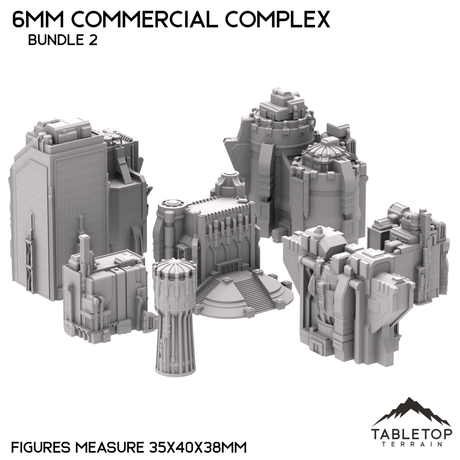 6mm Sci-Fi Commercial Complex Bundle 2