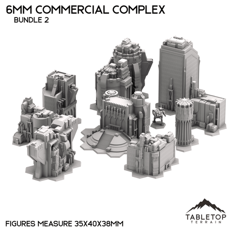6mm Sci-Fi Commercial Complex Bundle 2