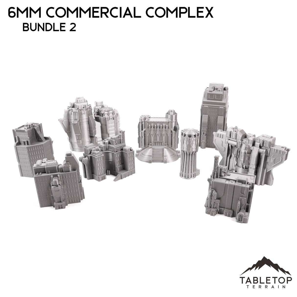 6mm Sci-Fi Commercial Complex Bundle 2